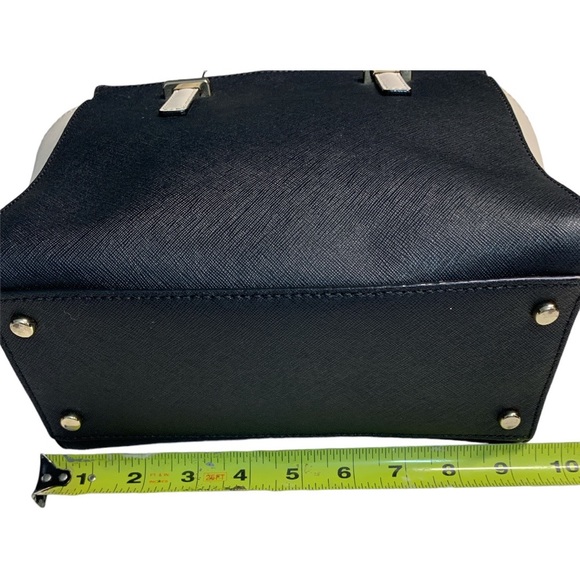 KATE SPADE NEW YORK Black and Ivory Cow Leather Cross Body Bag - Picture 16 of 17